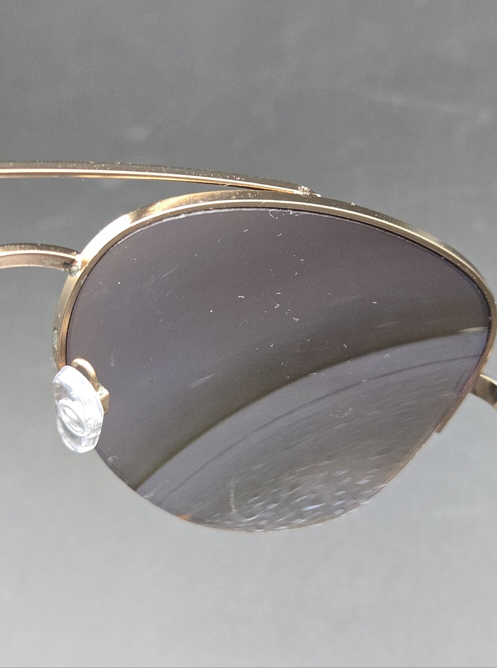 Jessica Simpson Rose Gold Aviator Sunglasses - Picture 5 of 10